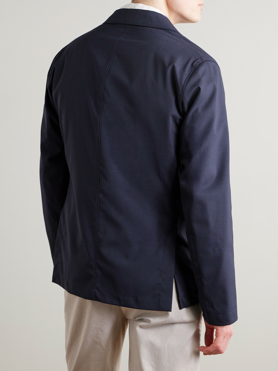 Hartford - Jonbee Flannel Blazer - Blue