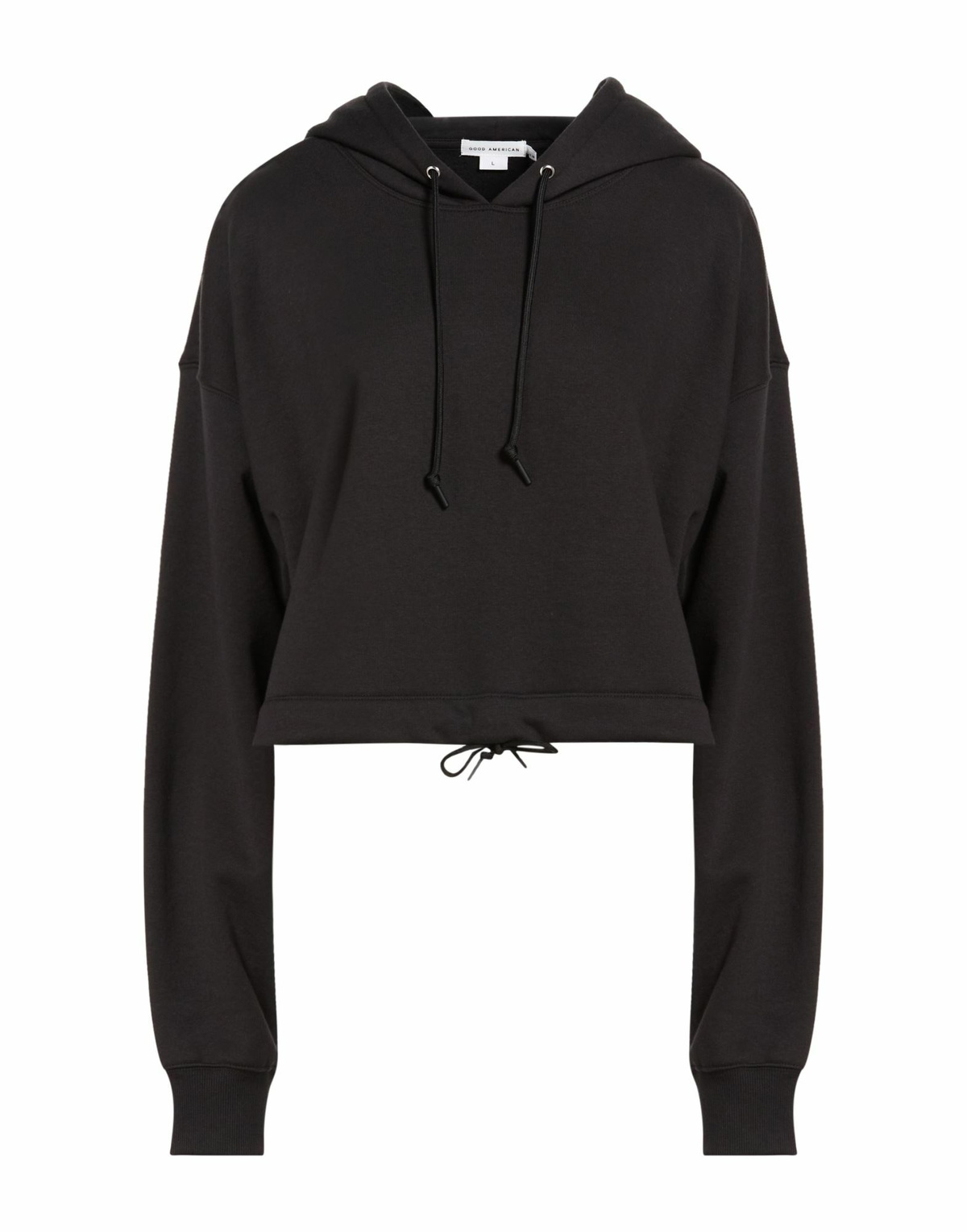 Good American Womens Sweatshirt in Black