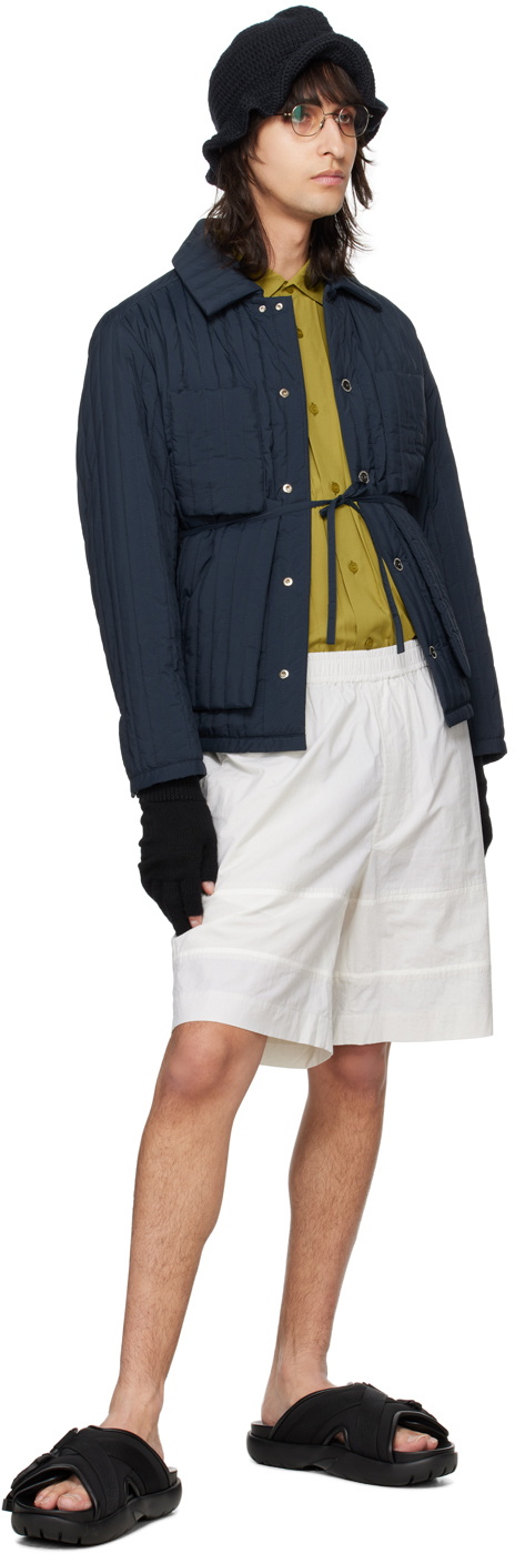 Craig Green Navy Quilted Jacket