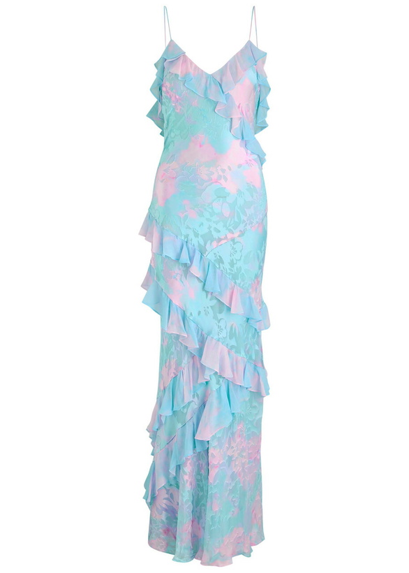 knee length dresses for ladies Pandra Wine Sparkle Maxi Dress main image 0