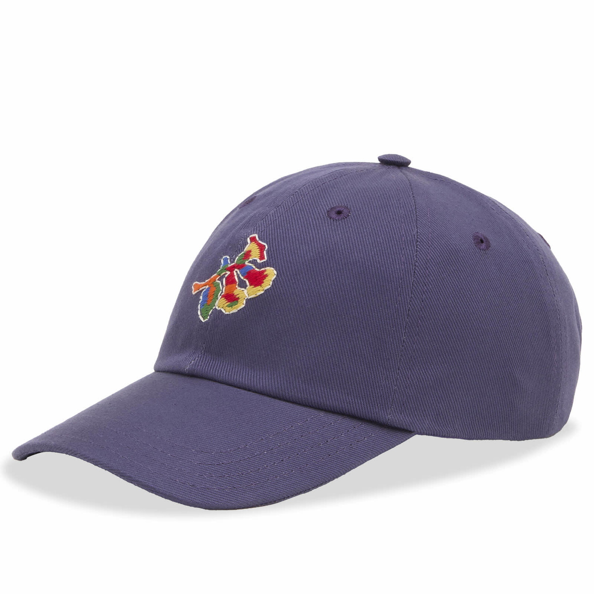 Drake's Men's Tapisserie Twill Baseball Cap in Blue 