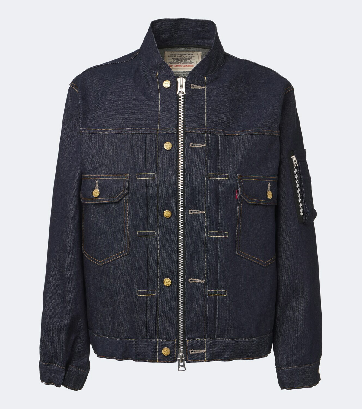 Sacai Denim bomber jacket