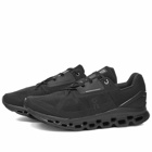 ON Men's Cloudstratus Sneakers in Black