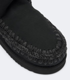 Mou 18 shearling-lined suede ankle boots