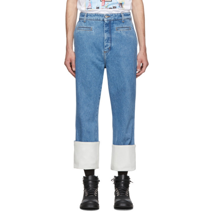 Photo: Loewe Blue Fisherman Jeans