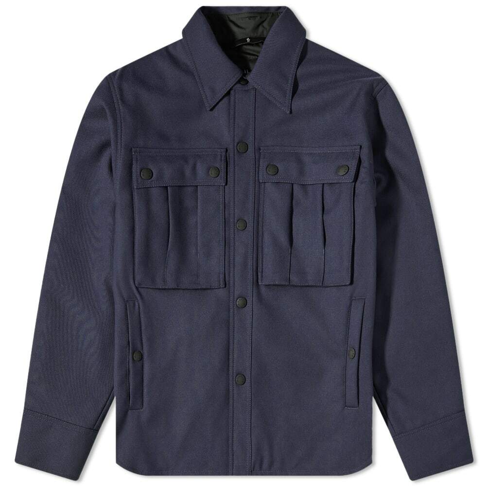 Moncler Grenoble: Navy Down Gressan Coat