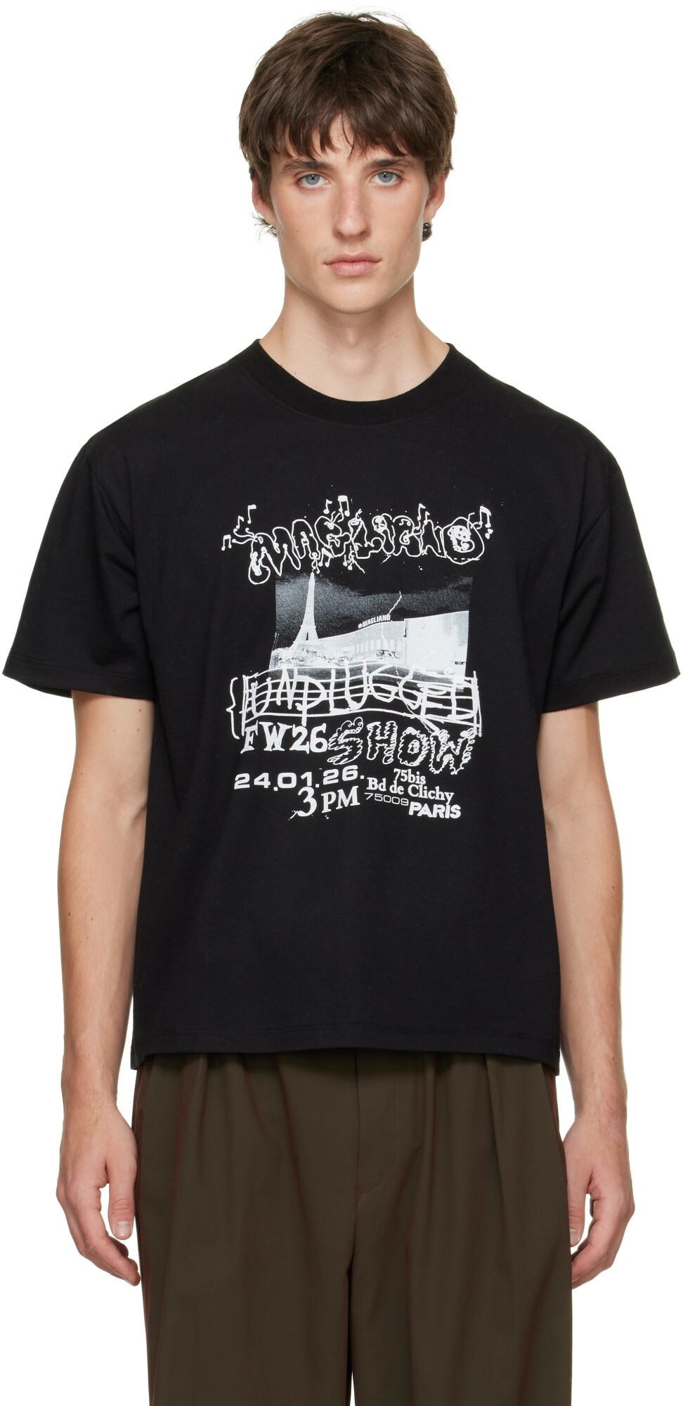 Magliano Off-White 'I Suffer' Long Sleeve T-Shirt Magliano