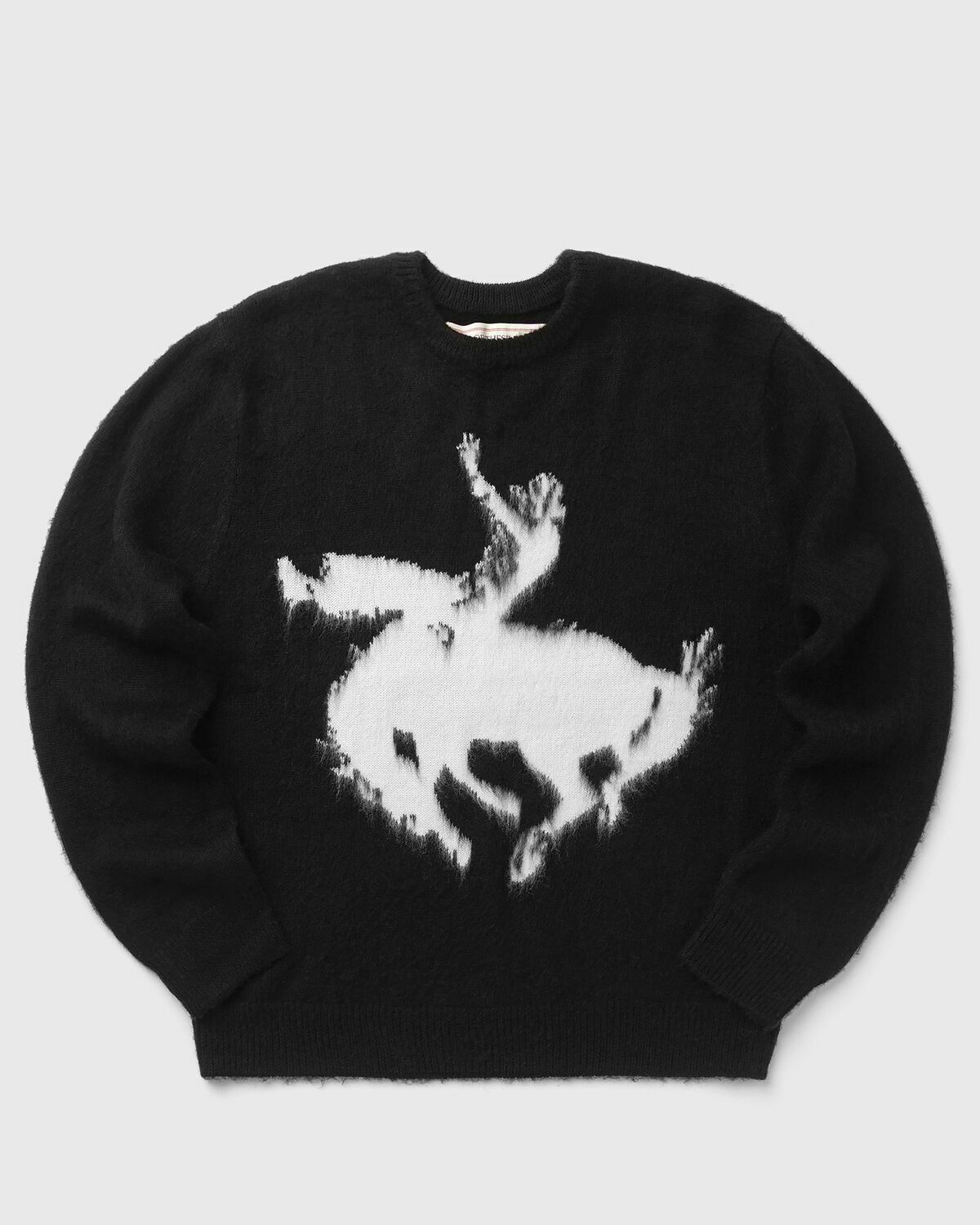 One of these Days COWBOY KNIT Black Mens Pullover
