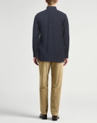120% Lino Mens Shirt in Navy