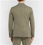 Boglioli - Green K-Jacket Unstructured Stretch-Cotton Twill Suit Jacket - Men - Green