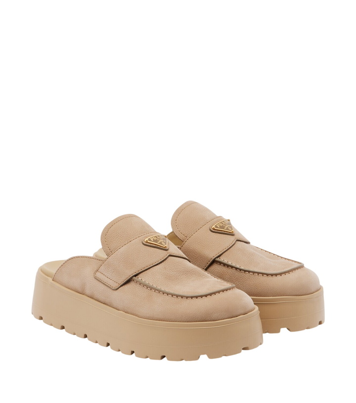 Photo: Prada Suede mules
