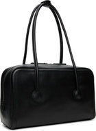 MARGESHERWOOD Black Soft Boston Small Bag