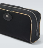 Burberry EKD canvas pouch