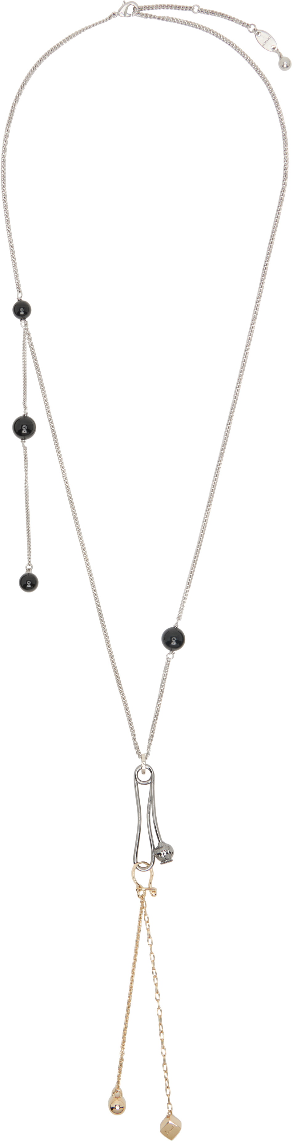 LEMAIRE Silver Maglite Chain Necklace Lemaire