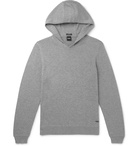 Hugo Boss - Wool, Cotton and Cashmere-Blend Hoodie - Men - Light gray