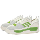 Y-3 Men's Rivalry Sneakers in Off White/Team Rave Green/Wonder Silver