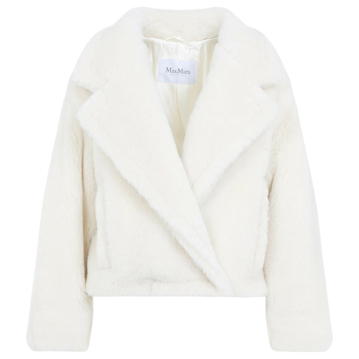 Max Mara Women's Ranghi Teddy Biker Jacket in Camel Max Mara Max Mara Women's Ranghi Teddy Biker Jacket in Camel Max Mara