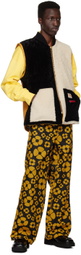 Marni Multicolor Carhartt WIP Edition Paneled Shearling Vest