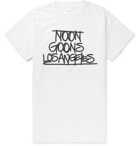Noon Goons - Printed Cotton-Jersey T-Shirt - White