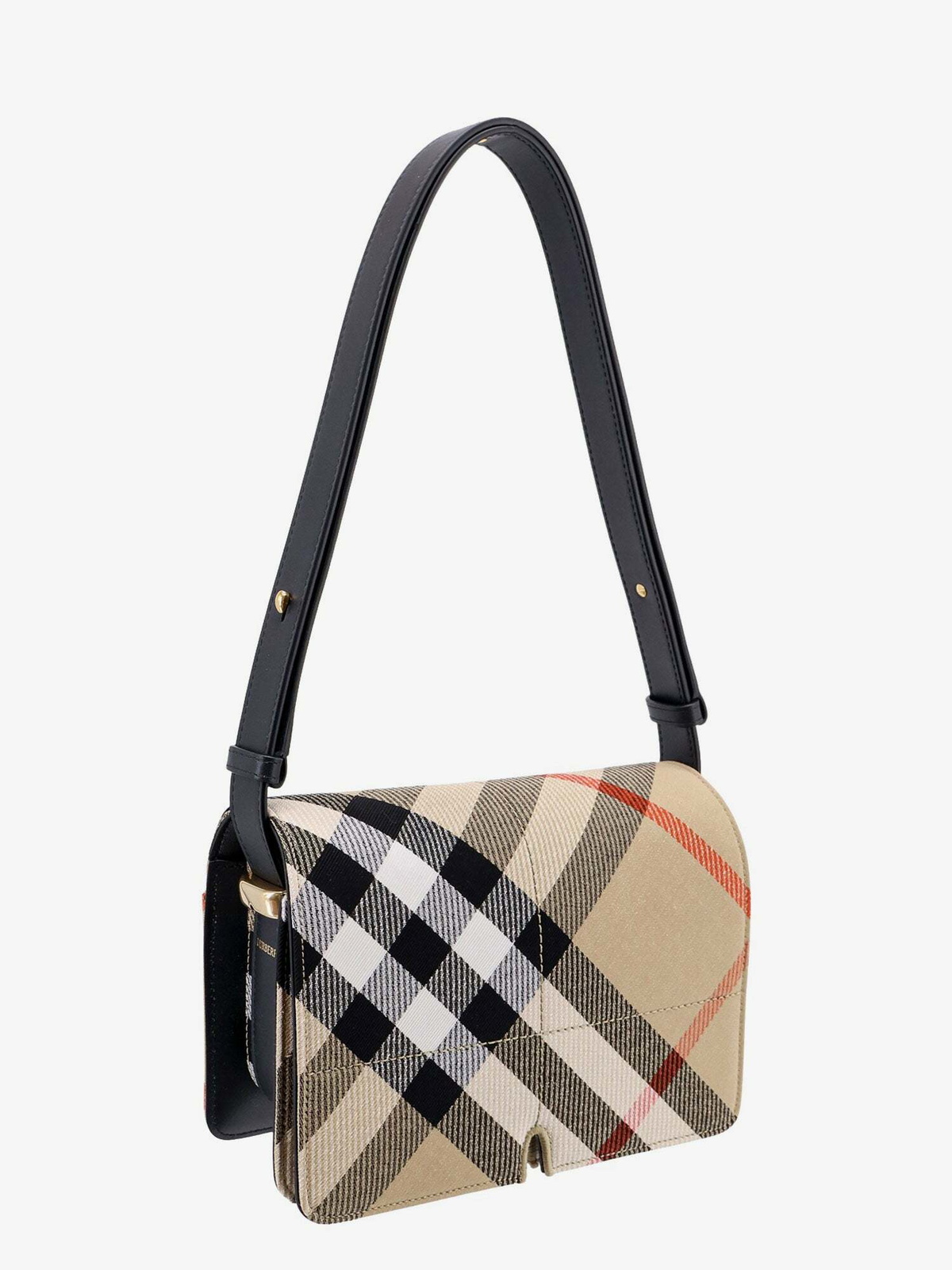 ショルダーバッグ・ポシェット Burberry Snip Pouch - Burberry - Synthetic - Beige Burberry Snip Beige Womens Shoulder Bag Burberry