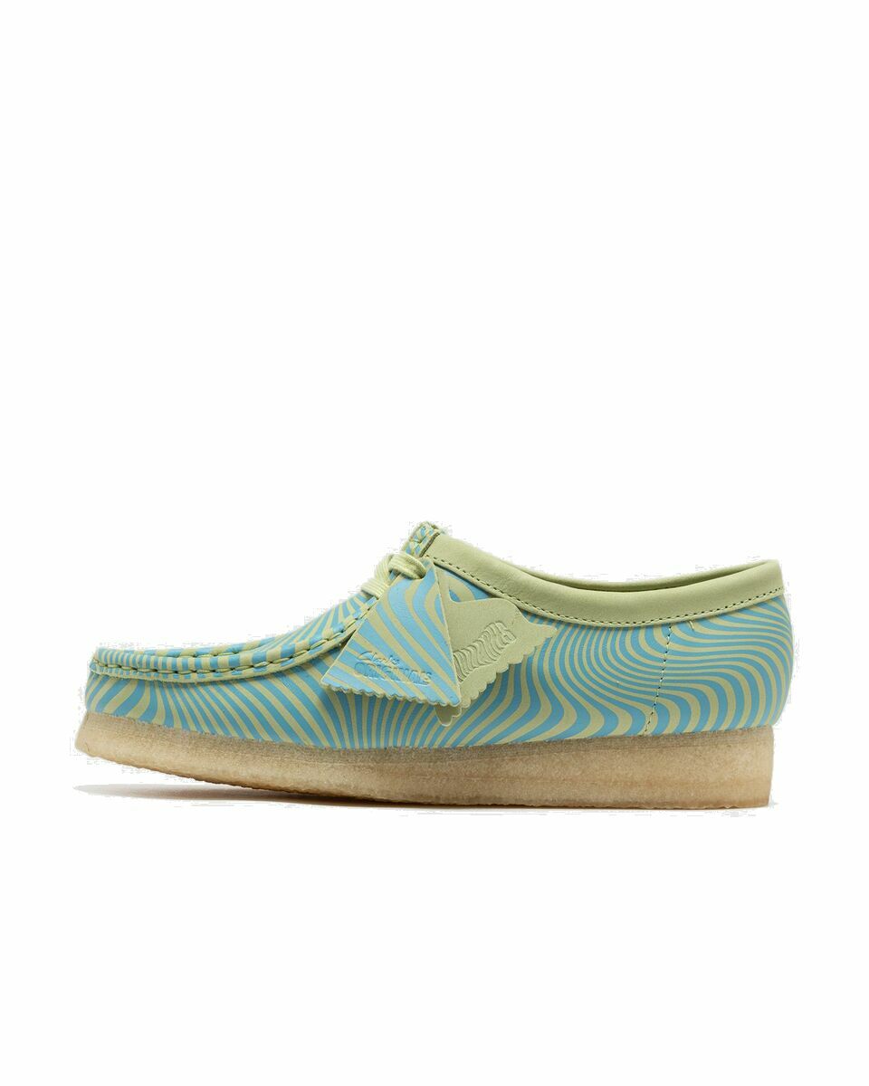 Photo: Clarks Originals Wallabee. Blue/Green - Womens - Casual Shoes