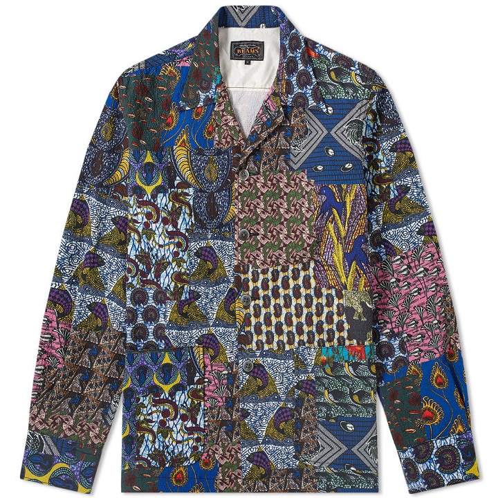 Photo: Beams Plus Batik Print Shirt Jacket