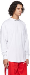 Palm Angels White Classic Logo T-Shirt