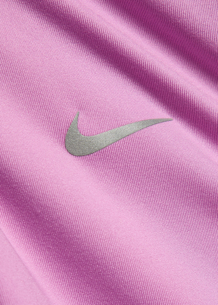 Nike Swift Dri-fit UV Half-zip Stretch-jersey Running top Pink