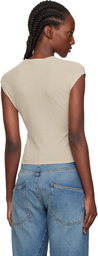 Ksubi Taupe Staple S/S T-shirt