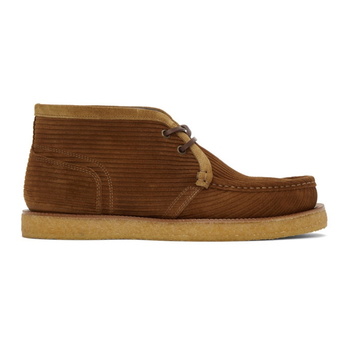 Photo: Dolce and Gabbana Brown Suede Desert Boots