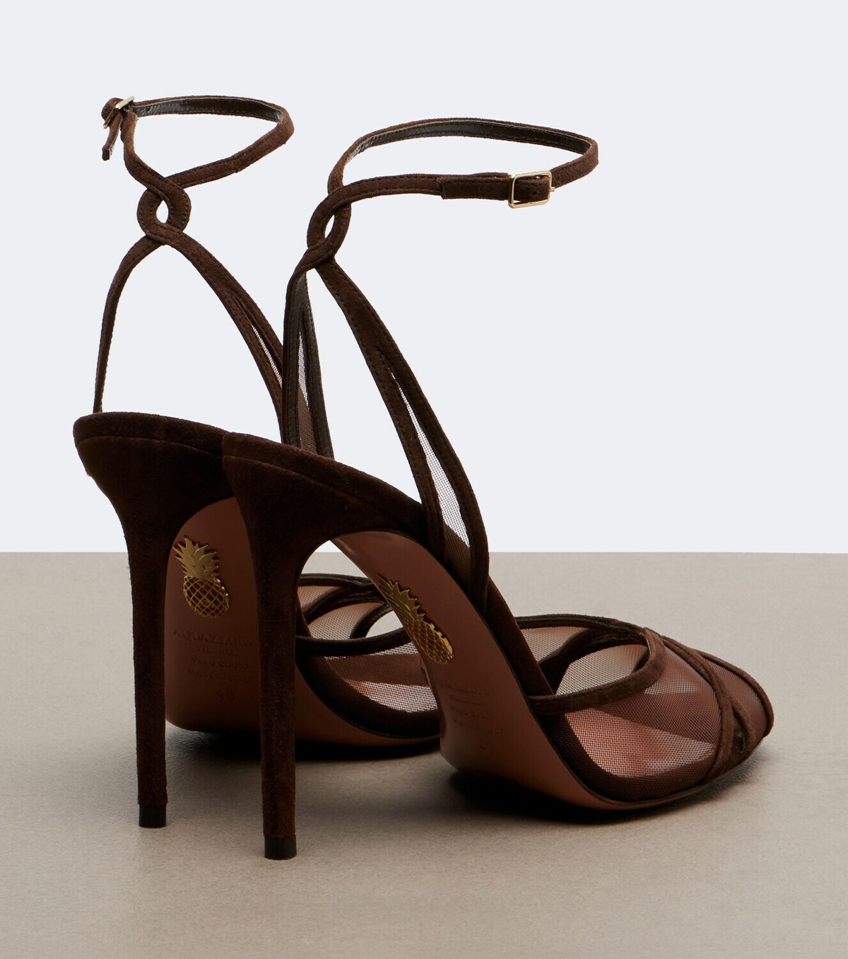 Aquazzura Shear suede sandals