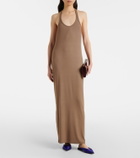 Tom Ford Racerback jersey maxi dress