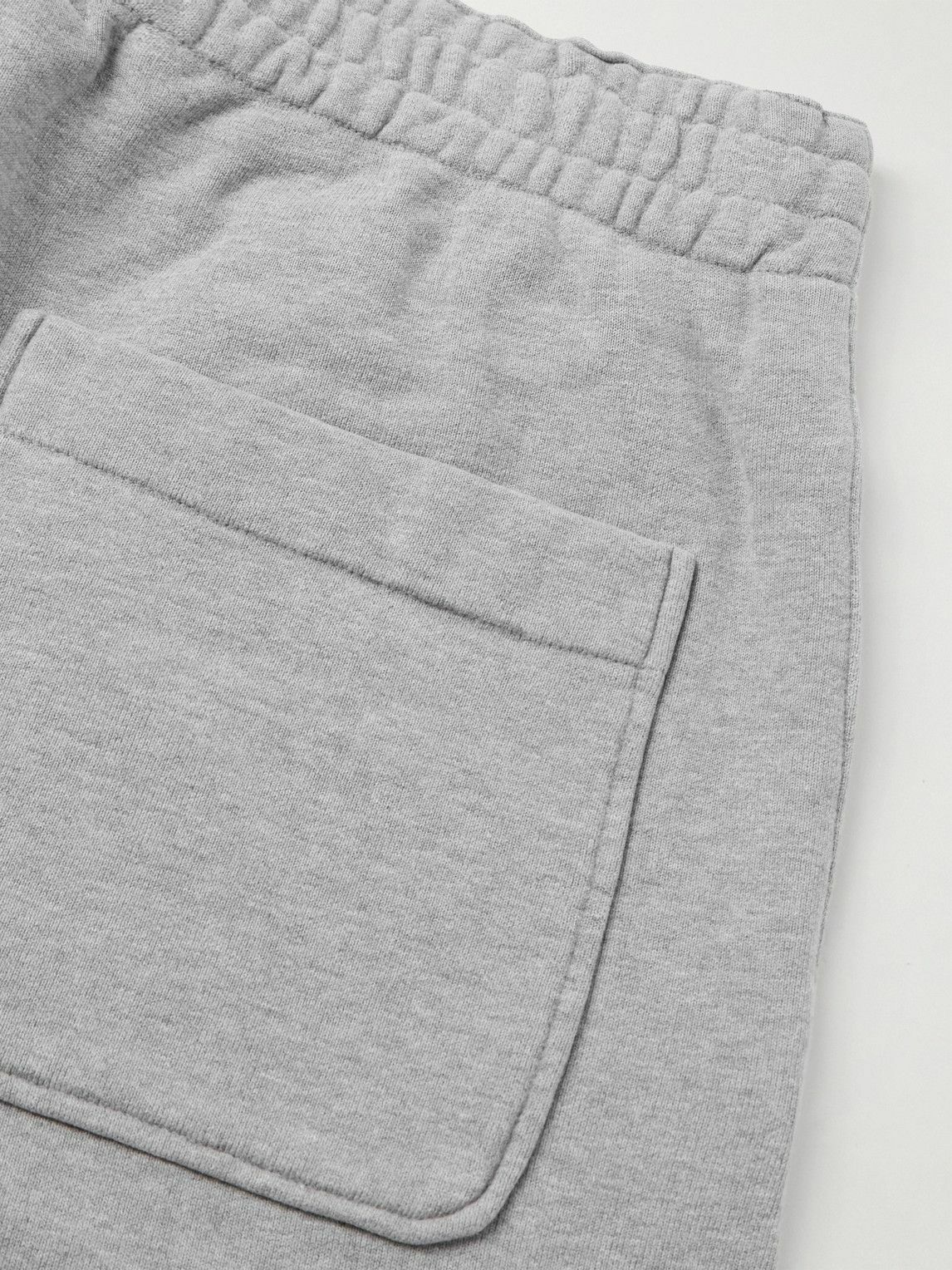 Remi Relief - Straight-Leg Cotton-Jersey Sweatpants - Gray