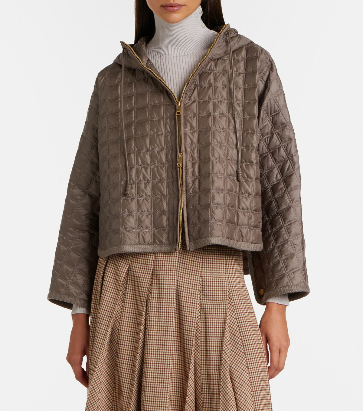 Moncler Quilted hooded jacket
