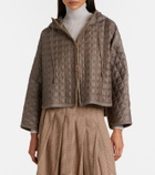 Moncler Quilted hooded jacket