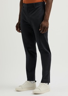 Paul Smith Slim-leg Stretch-cotton Chinos Navy