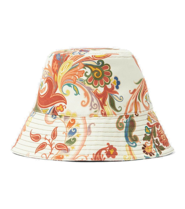 Photo: Etro Paisley cotton bucket hat