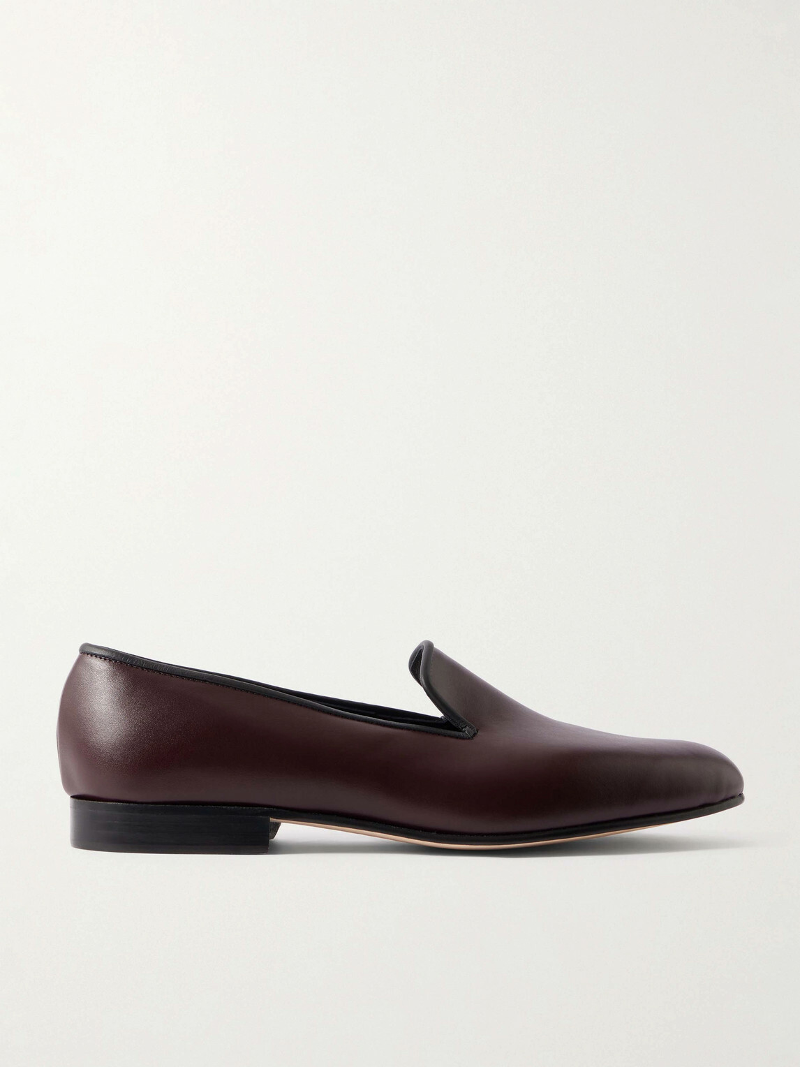 George Cleverley - Albert Leather Slippers - Brown