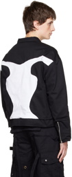 Youths in Balaclava White Raglan Sleeve Jacket