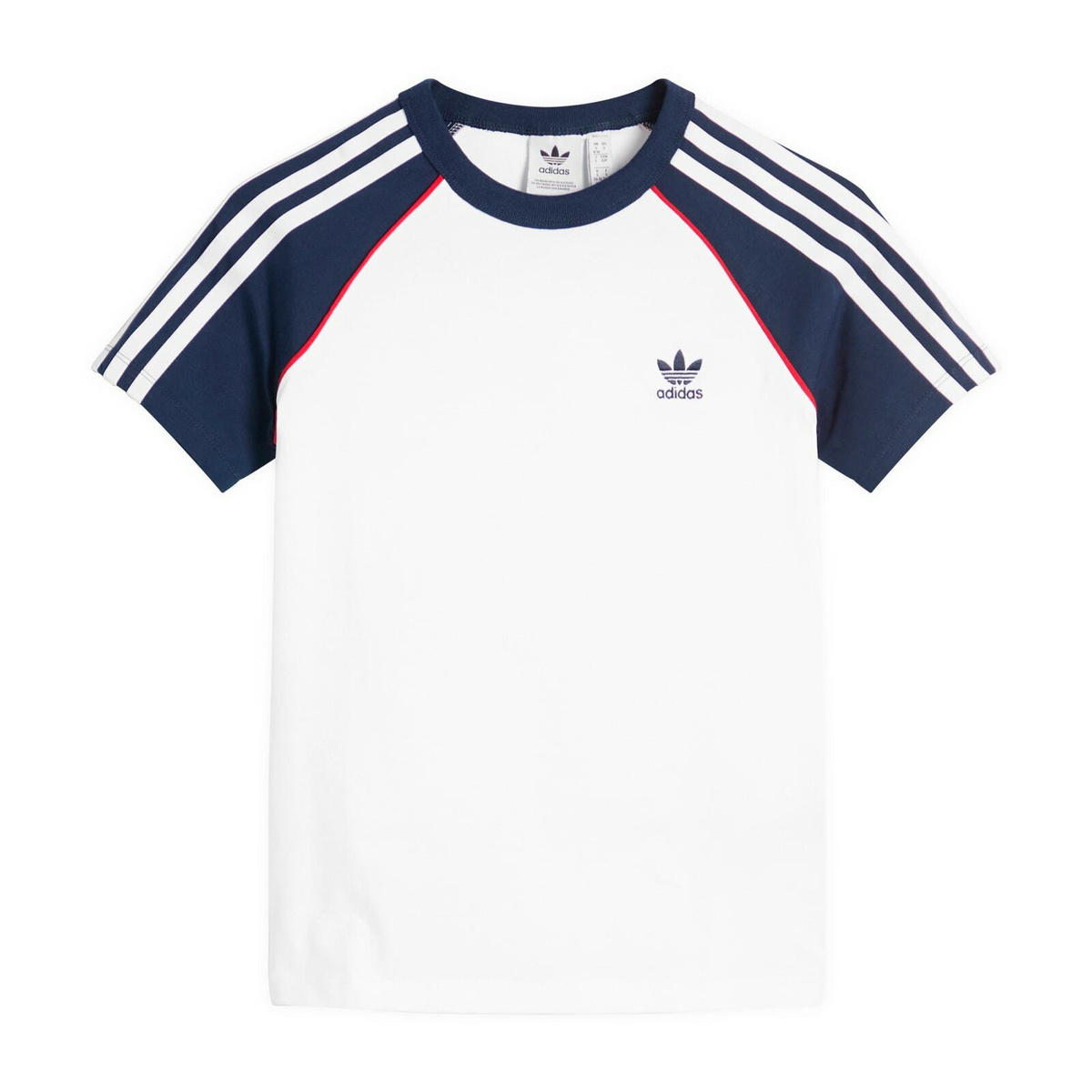 adidas sporty & rich 半袖Tシャツ ホワイト/レッド　s Adidas Women's x Sporty & Rich T-Shirt in White/Collegiate