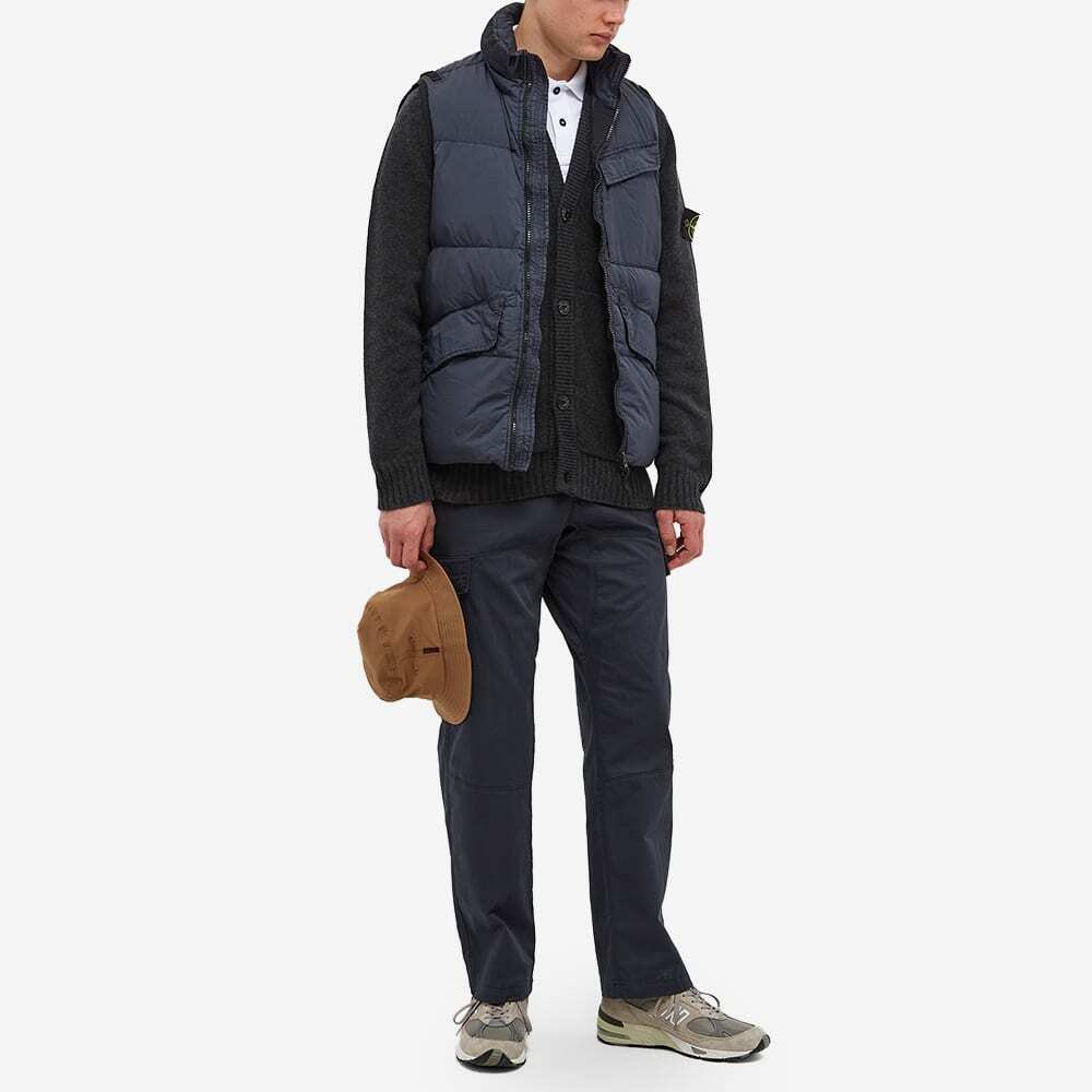 Stone island gilet on sale navy