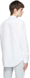 Giorgio Armani White Band Collar Shirt