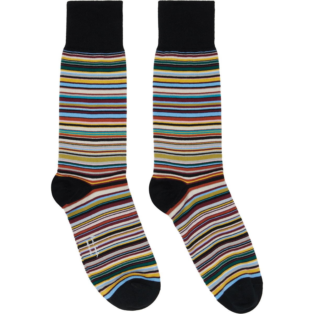 Paul Smith Three-Pack Multicolor 'Artist Stripe' Socks
