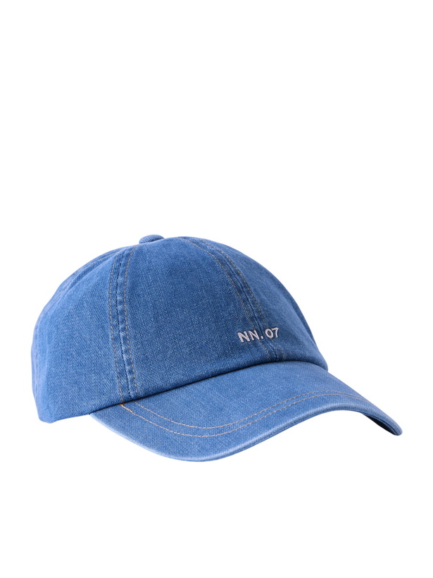 Photo: NN07 - Logo-Embroidered Denim Baseball Cap