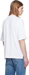 Dsquared2 White Rebel Tags Loose Fit T-shirt