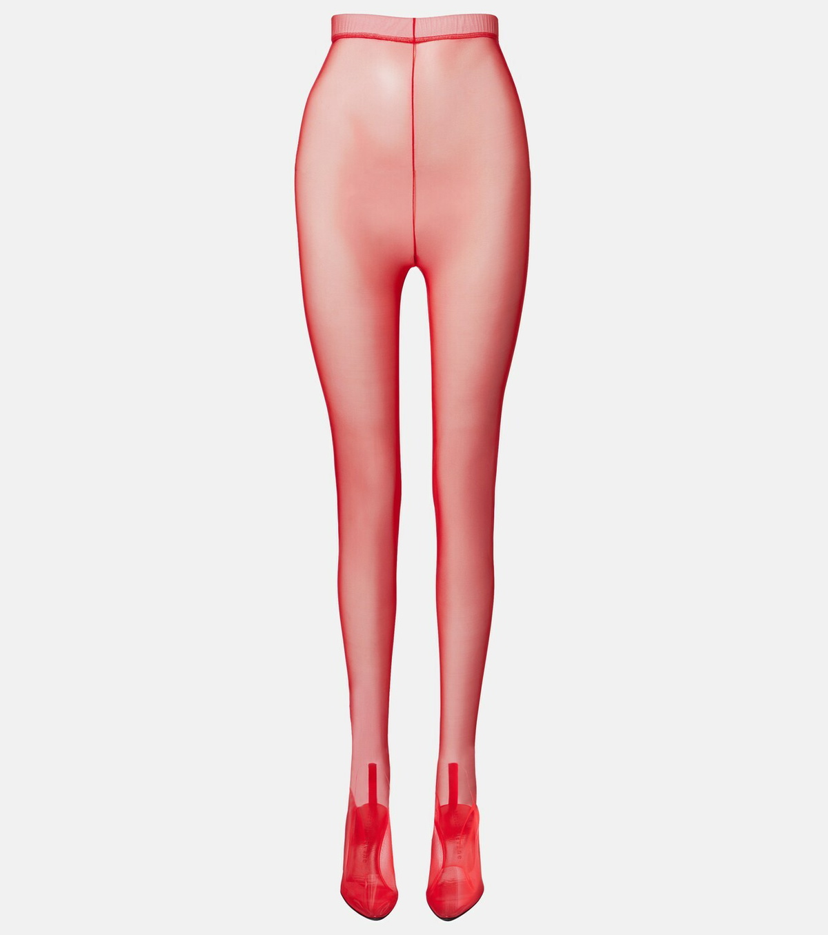 Herbert Levine Sheer Perfection mesh over-the-knee boots