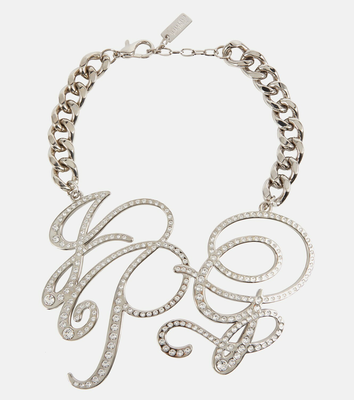 Jean Paul Gaultier - Monogram crystal-embellished choker Jean Paul Gaultier - Monogram crystal-embellished choker
