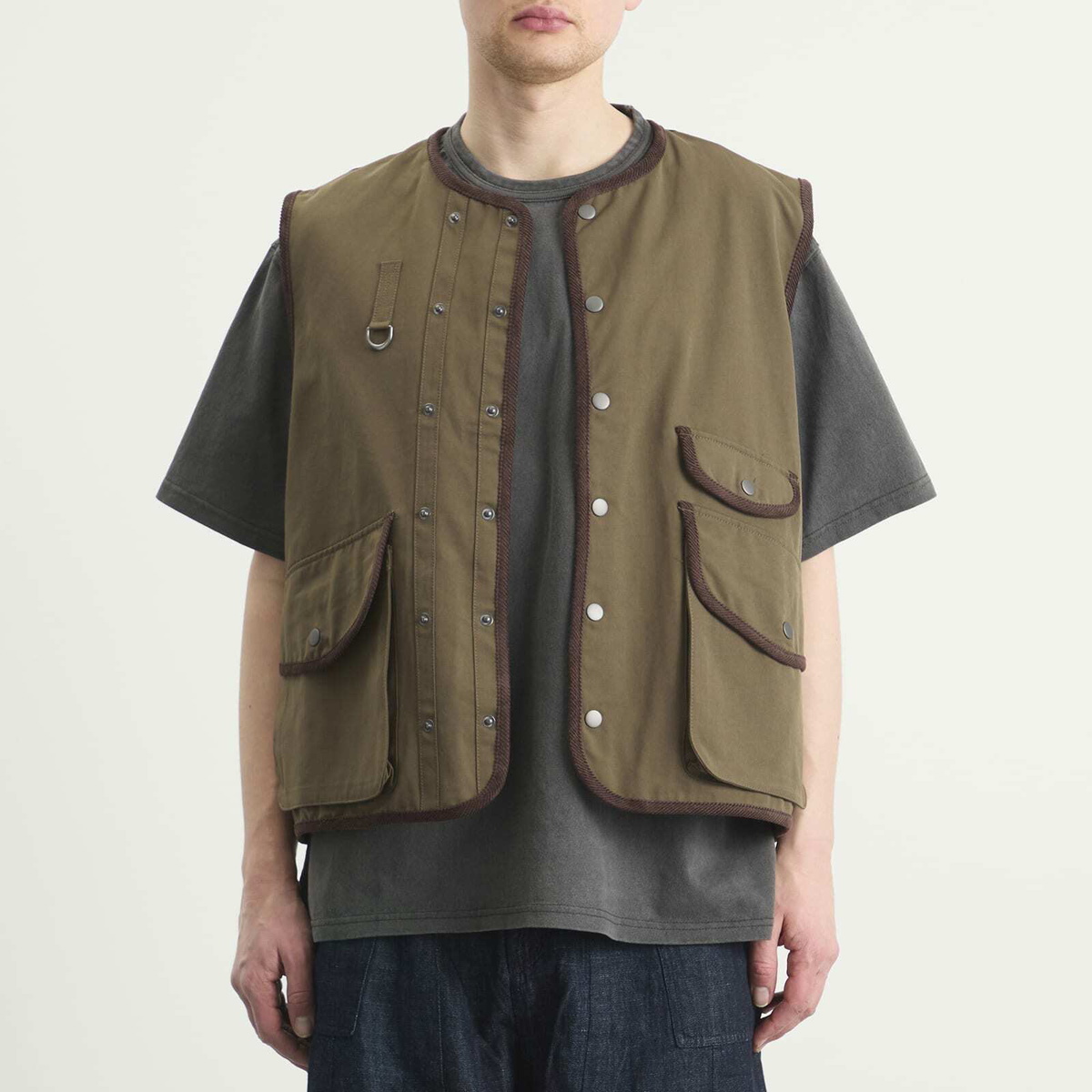 FrizmWORKS Men's Heritage Hunting Vest in Olive