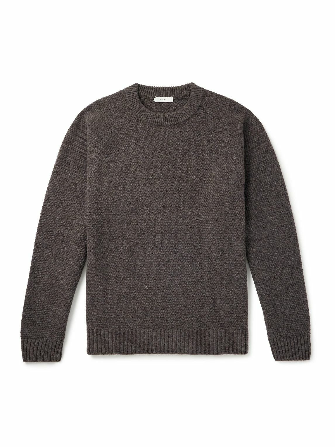 ATON - Wool Sweater - Brown