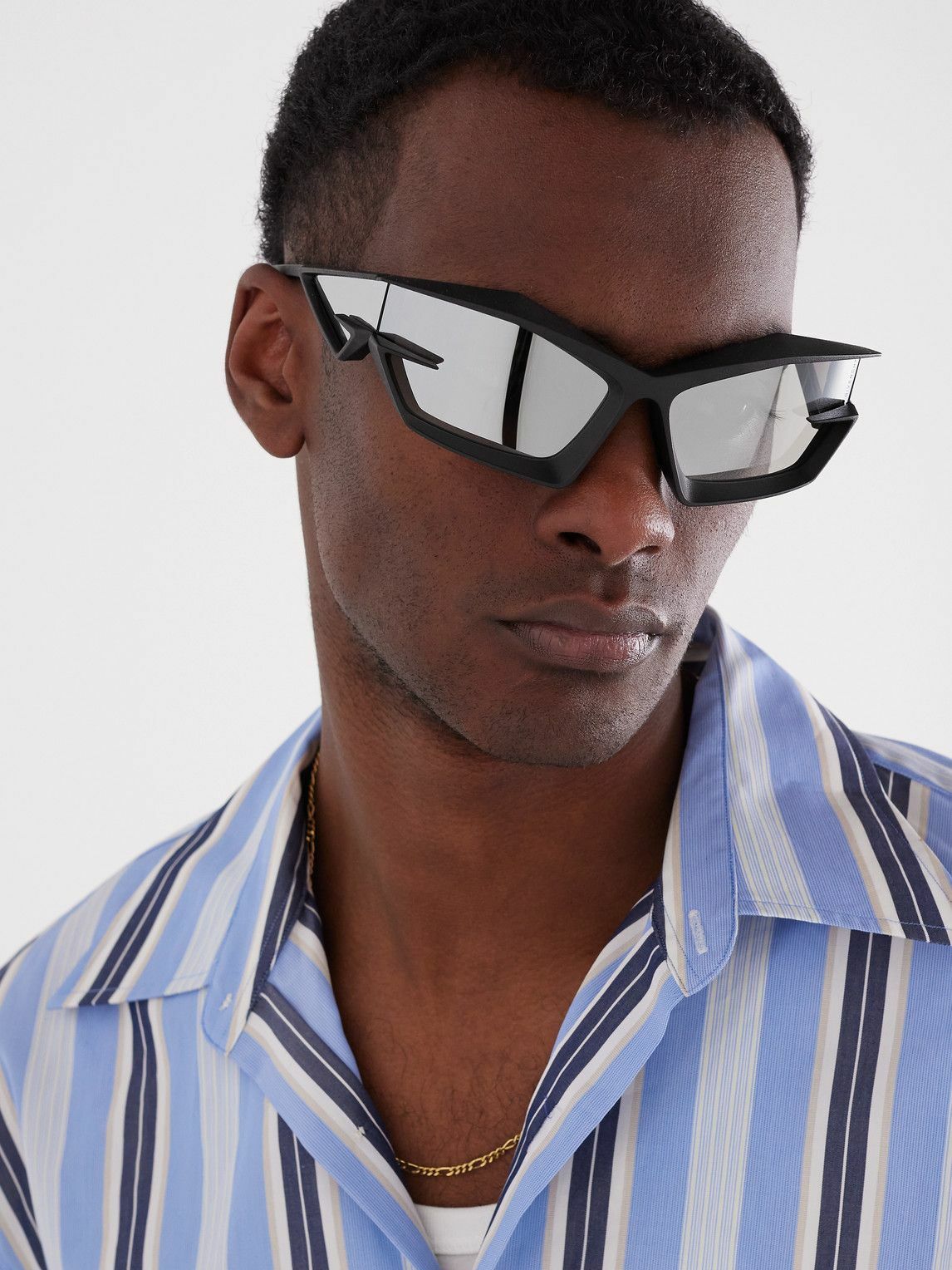 Givenchy - Injected Cat-Eye Nylon Sunglasses